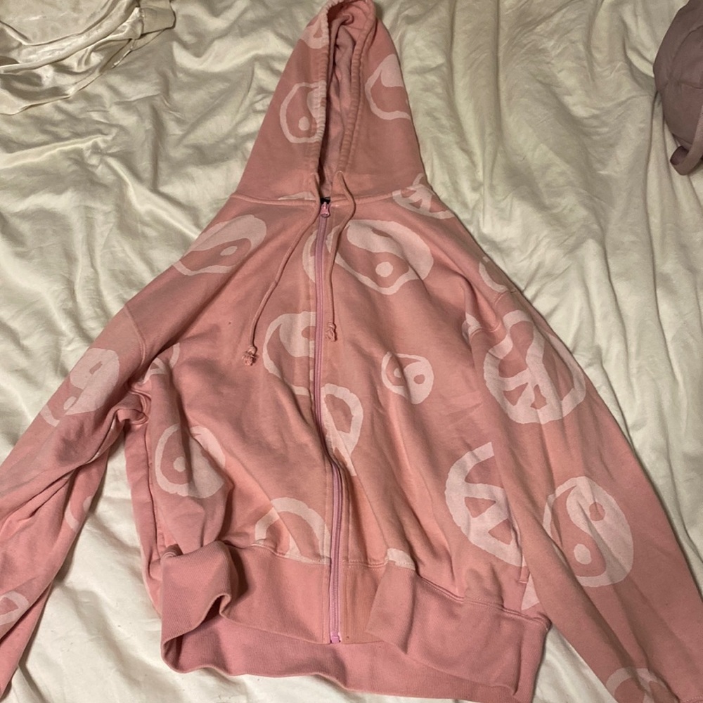 PacSun pink zip up!
